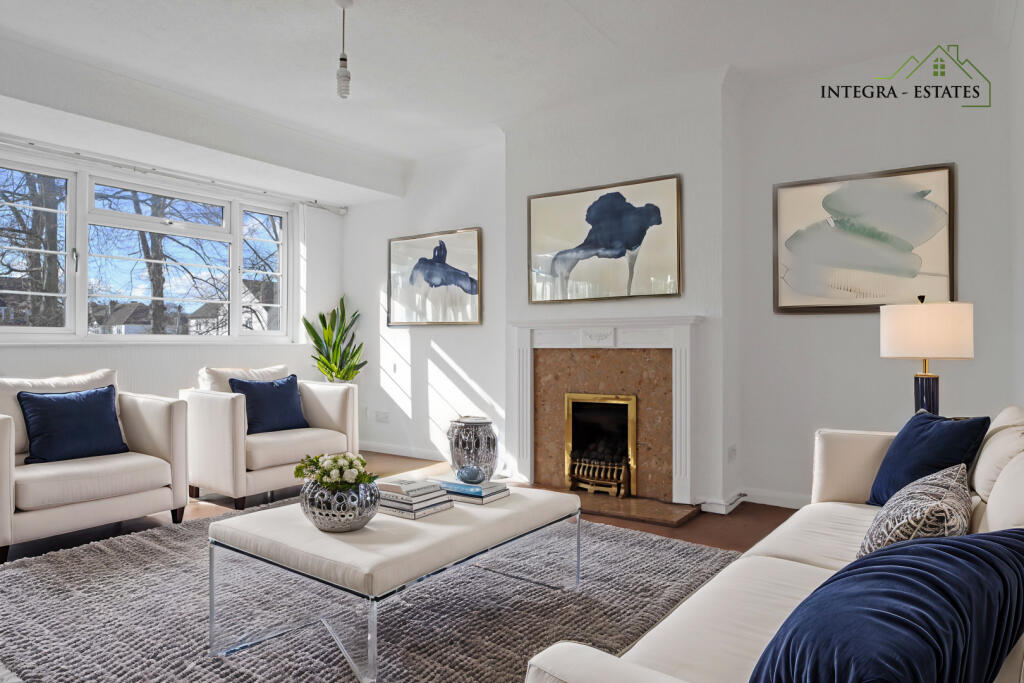 Staged Living Room
