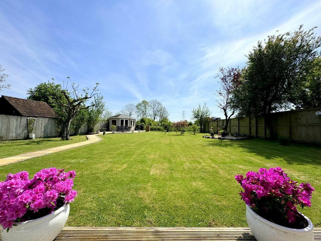 Rear garden
