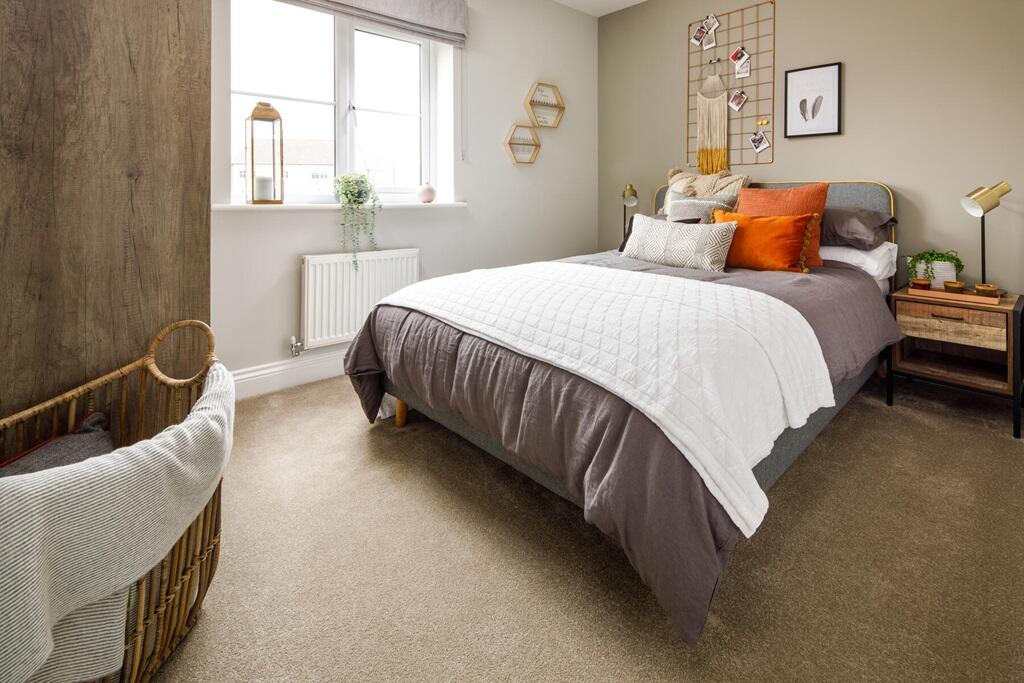 Ample bedrooms to spare for overnights guests