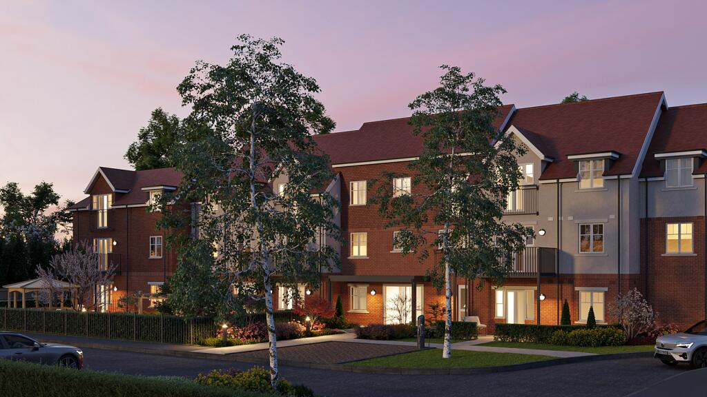 CGI-  dusk view of development