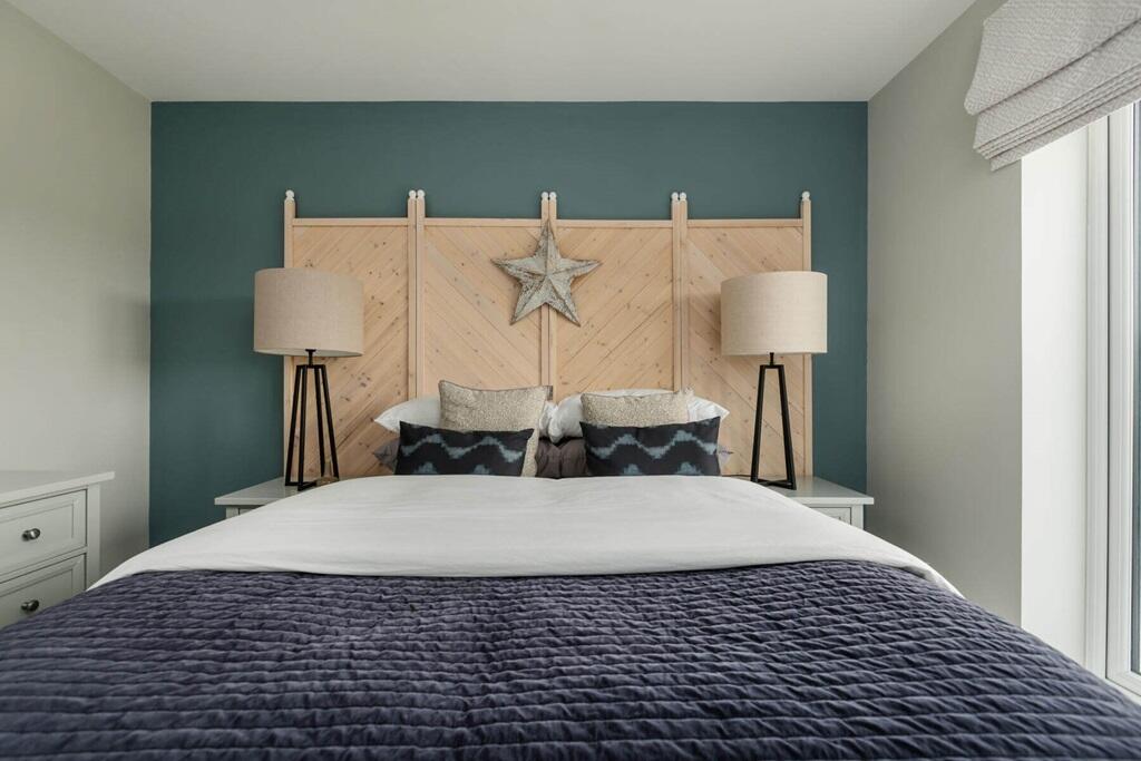 A second double bedroom is the perfect space for guest