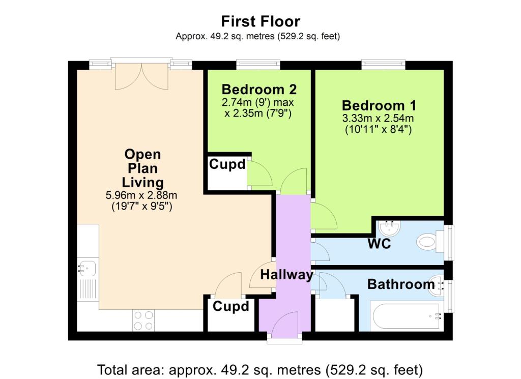 67 Devondale Court, Dawlish - FLOORPLAN