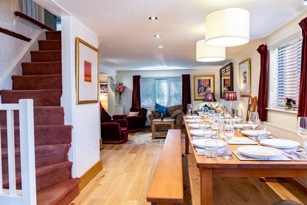 Dining and stairs