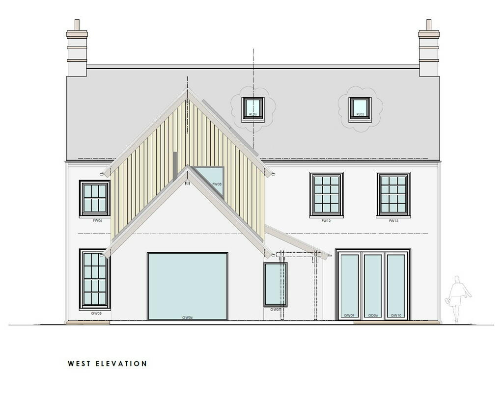 West elevation