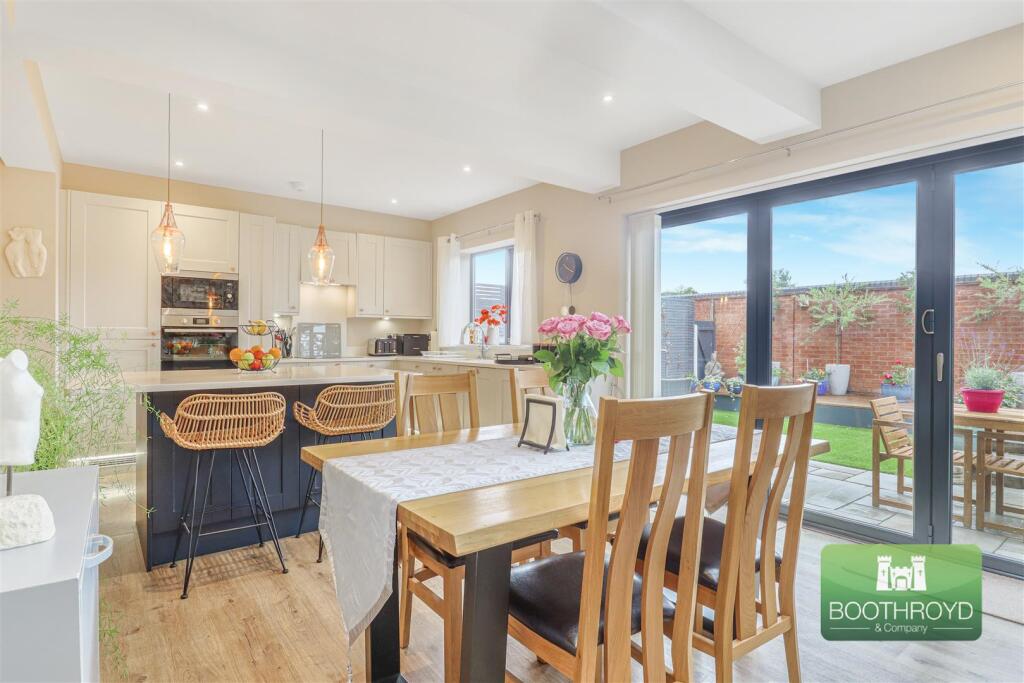 Open Plan Extended Dining Area