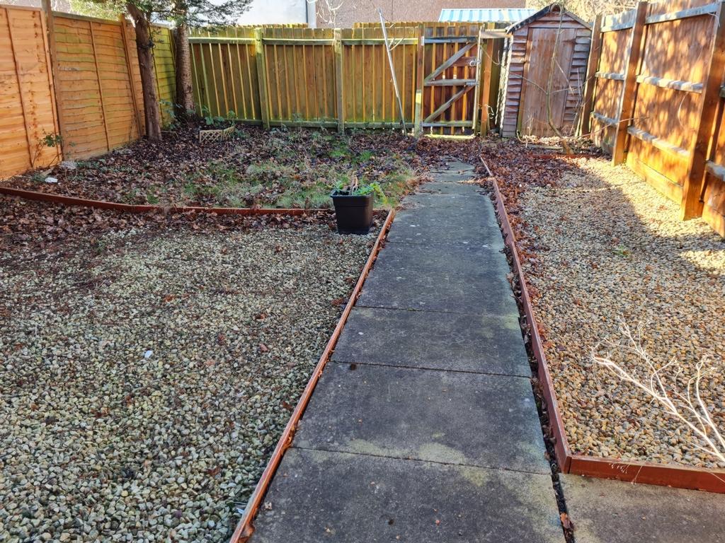 Rear garden