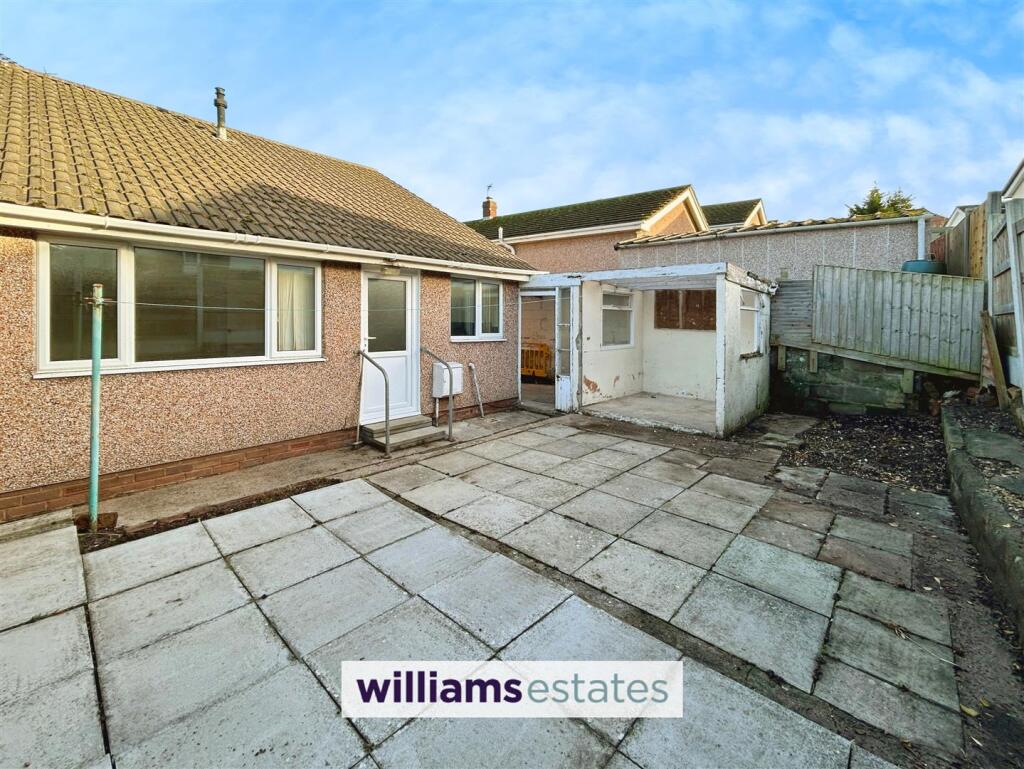Rear garden