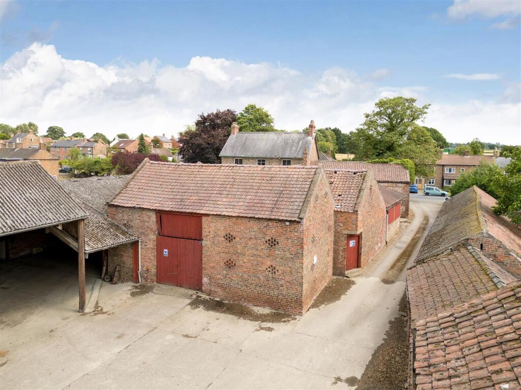 Barns and Rear of house