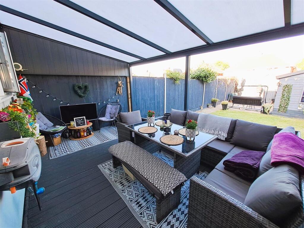 Covered Dining Area