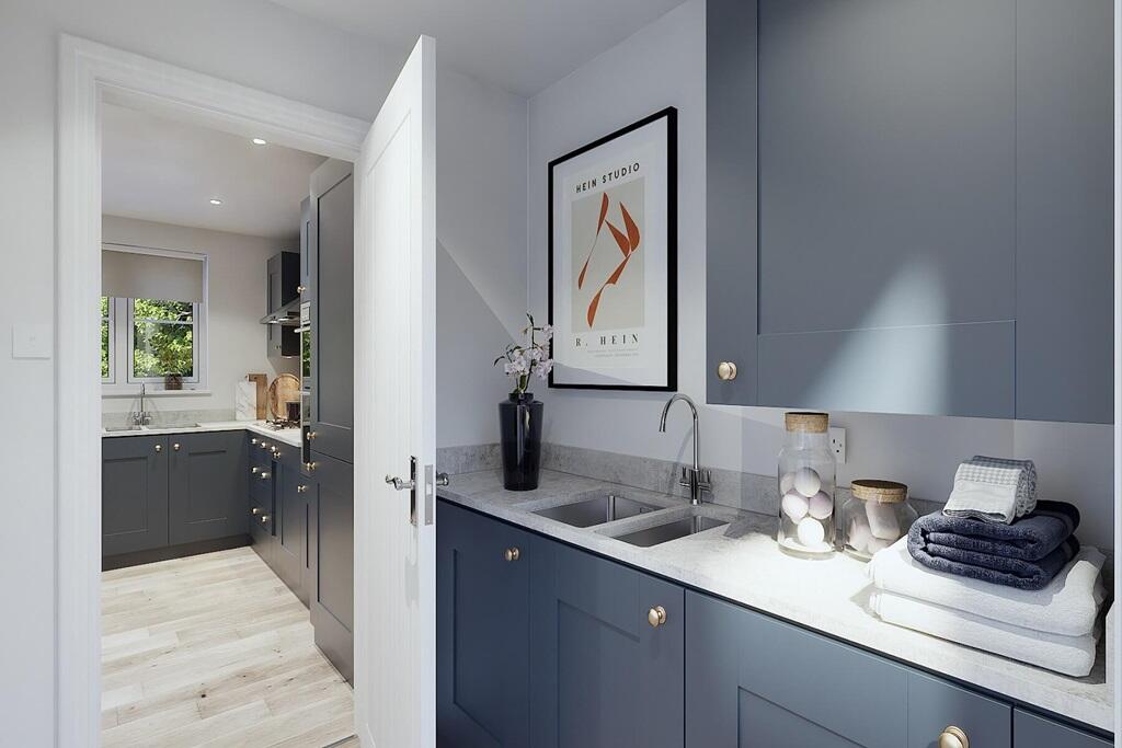 Utility area - typical Taylor Wimpey home
