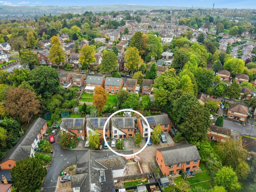 Aerial view of Property