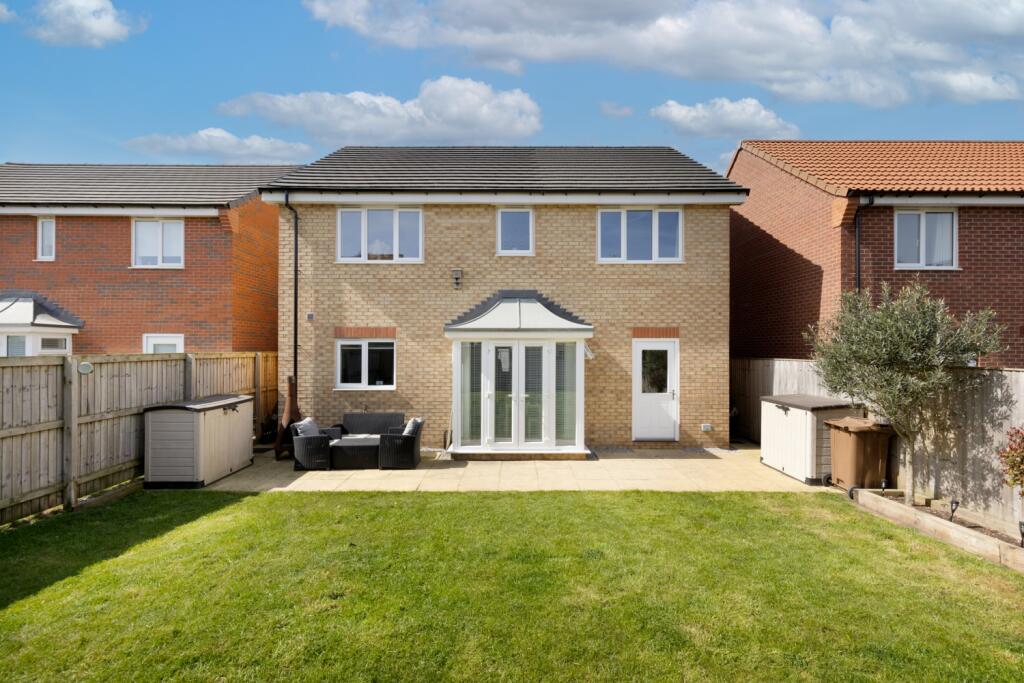 Exterior Rear Garden Paul Benson Ewemove Goole And