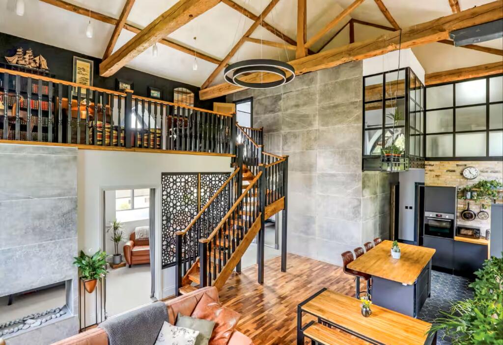 Staircase to Mezzanine