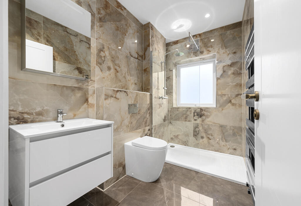 Stylish and private ensuite bathroom