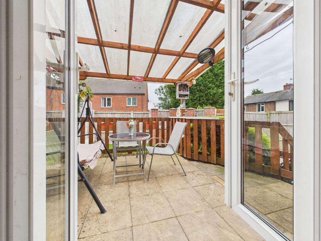 French Doors from Breakfast-Kitchen onto Rear Garden