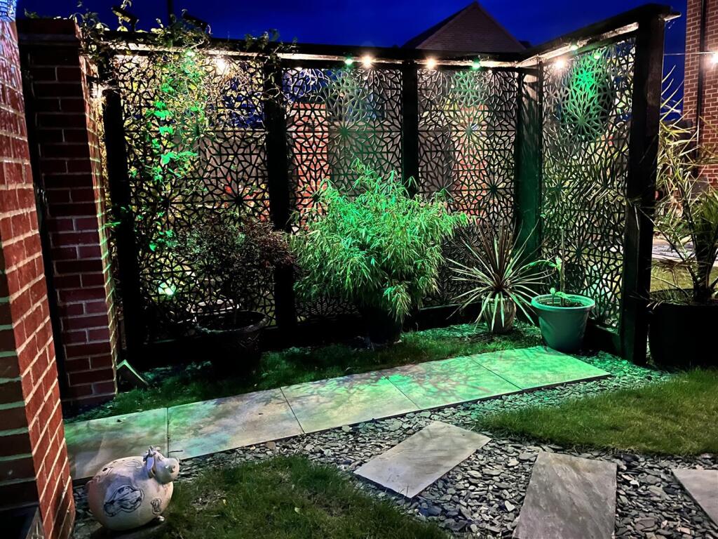 GARDEN AT NIGHT