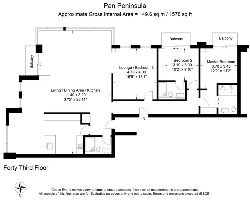 Floor Plan Pan Penin