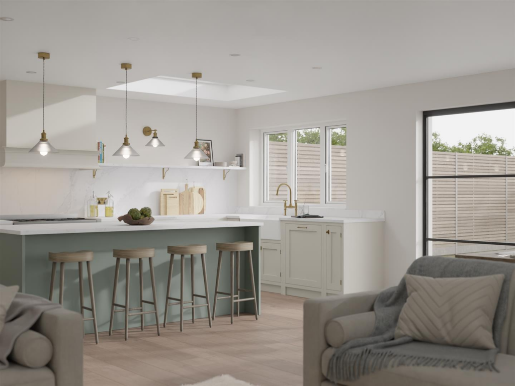 Kitchen Living 2 - CGI