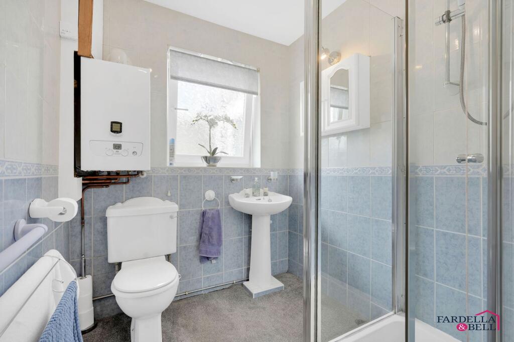 Downstairs shower room