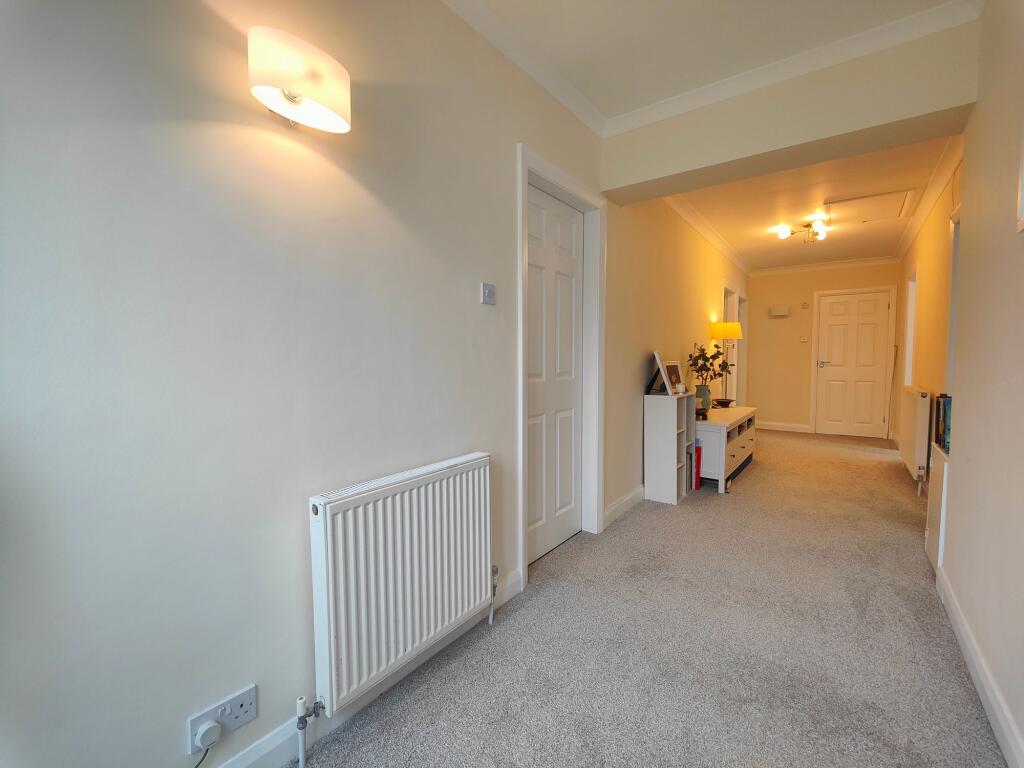 Wide Central Hallway