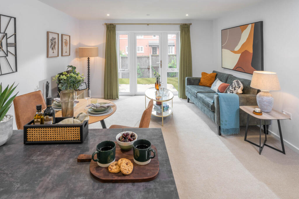 Typical living room (1 bedroom apartment)