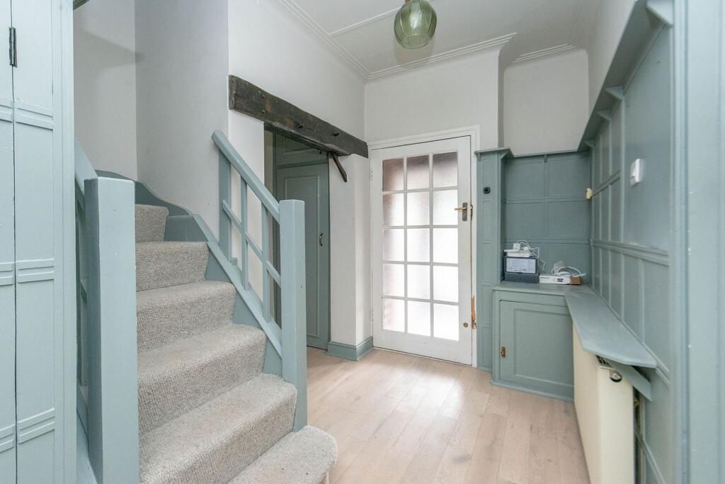 PORCH HALLWAY AND LANDING