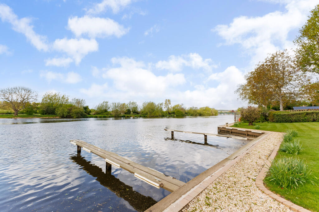 View upriver