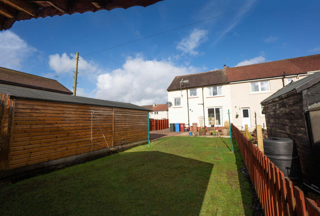 Rear of Property