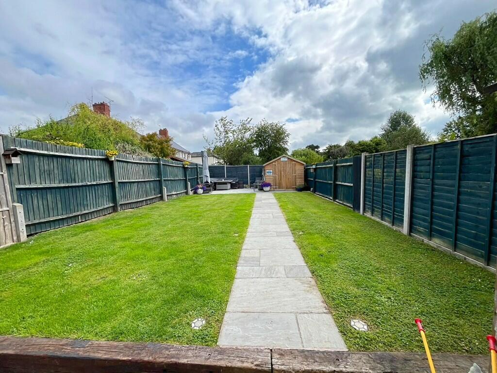 Lawned area