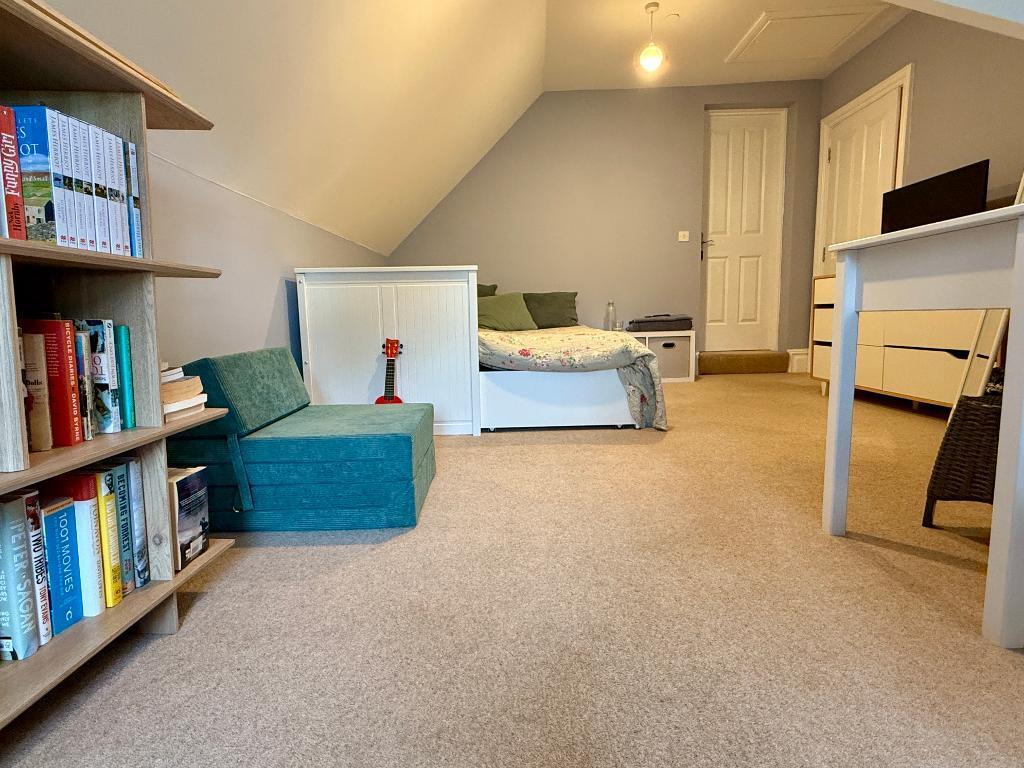 Bedroom 2 with large wardrobe