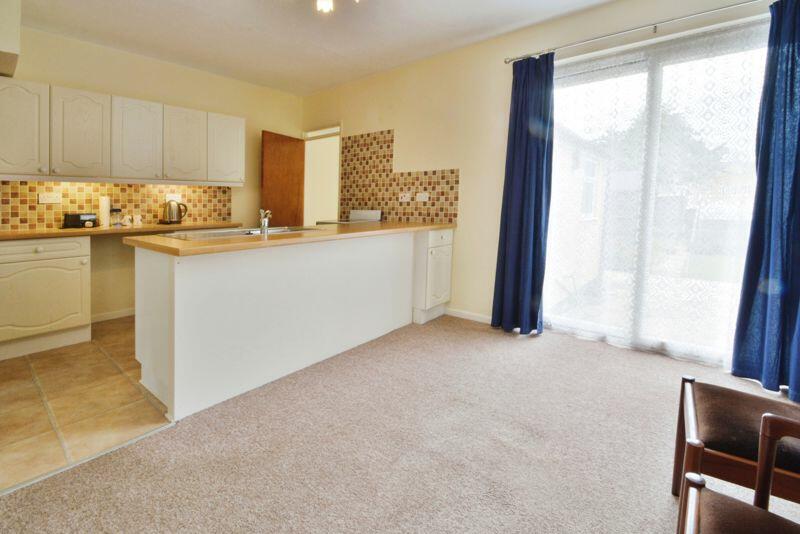 Dining area open to kitchen