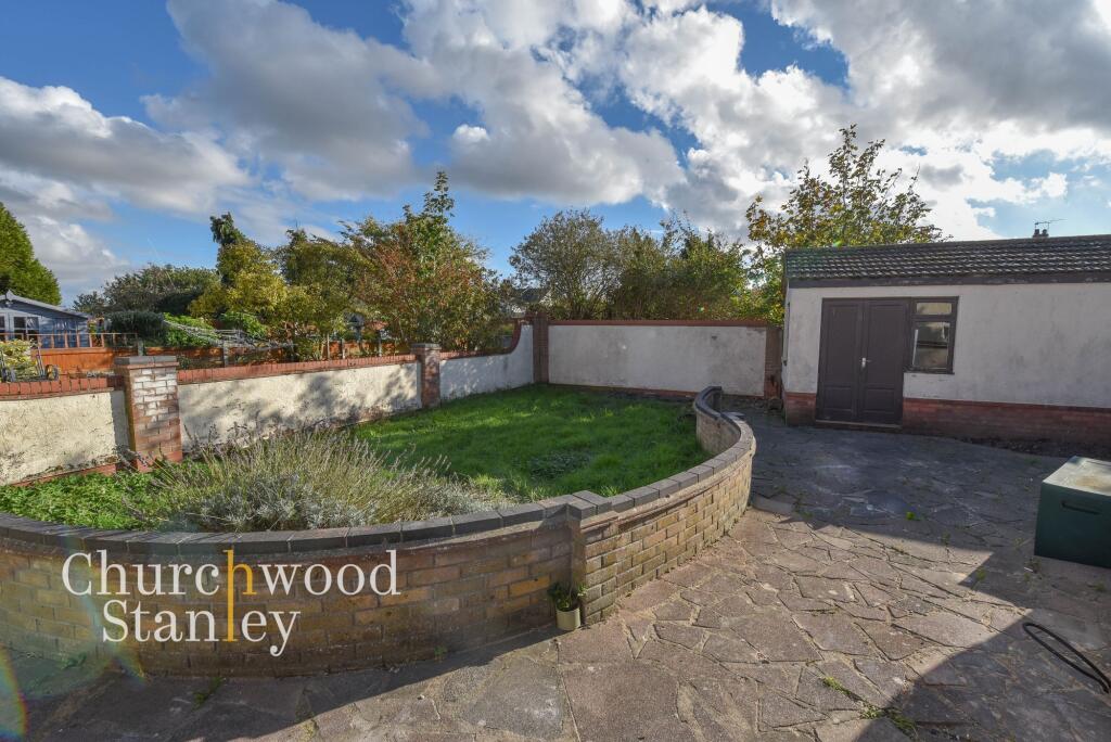 Rear garden