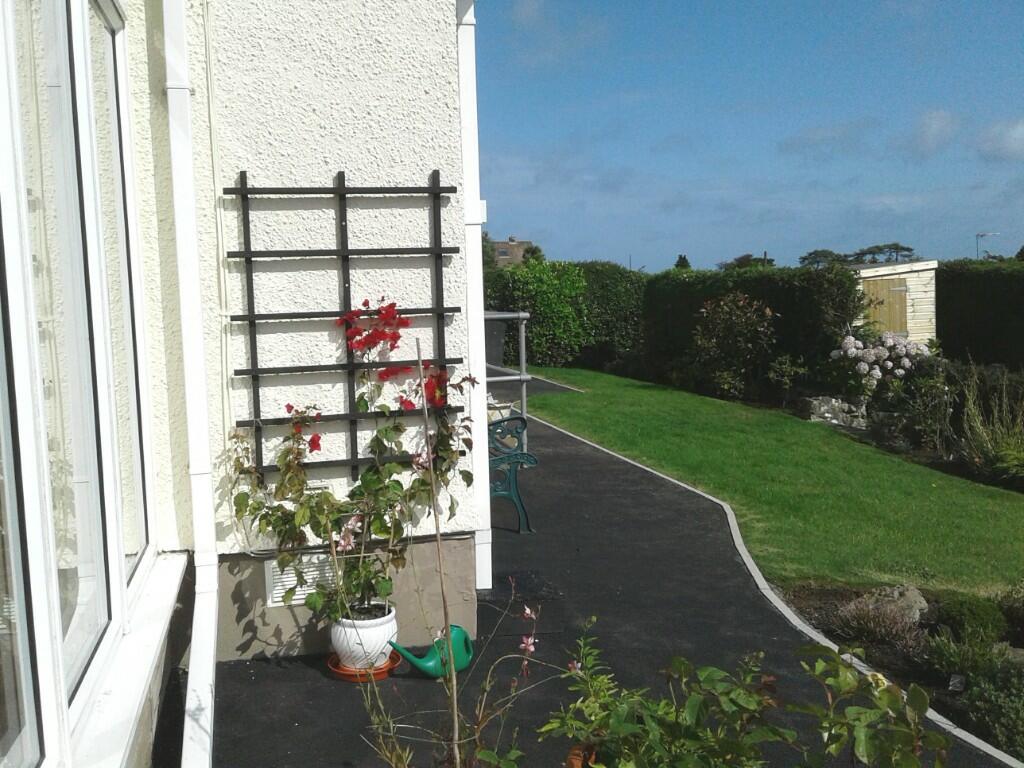 Rear garden. Shed.
