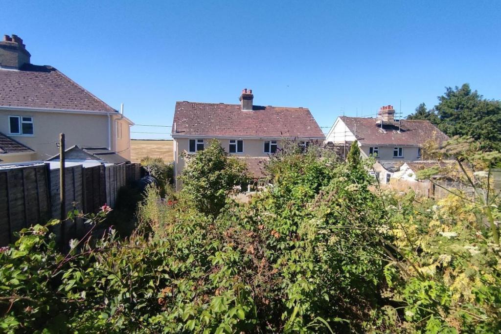 Rear of house