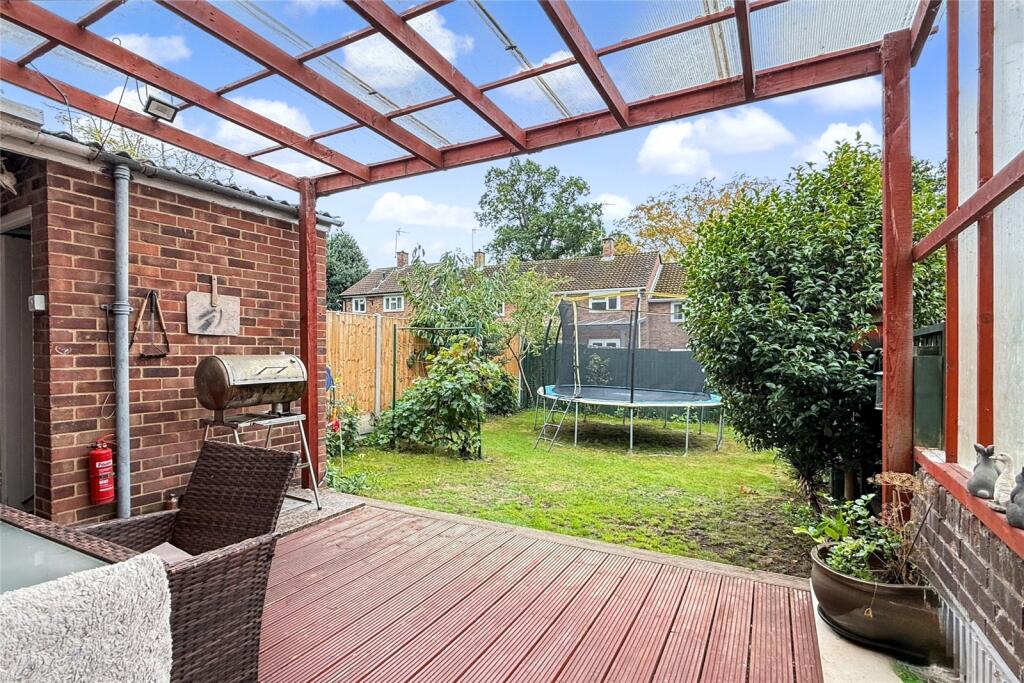 Covered Decking Area