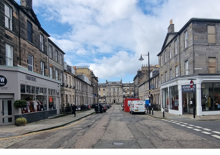 View of Stafford St