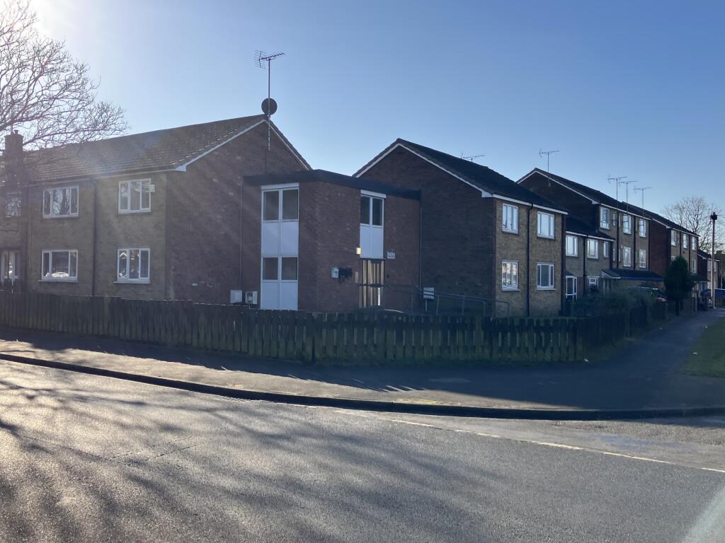 View of the block of flats