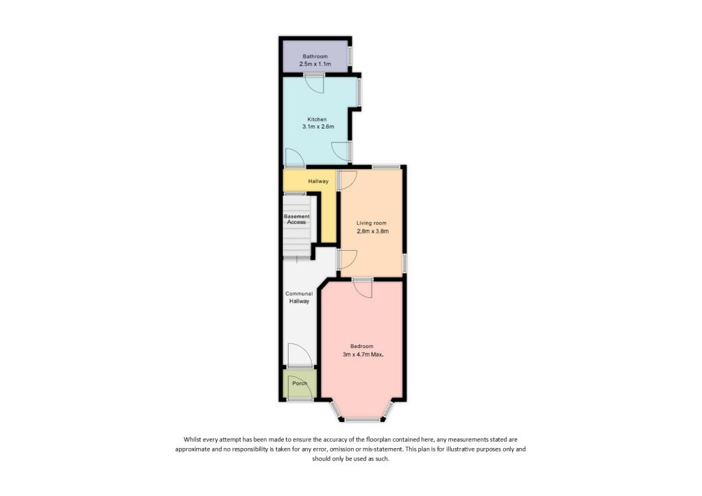 Flat 1 Marsland Road