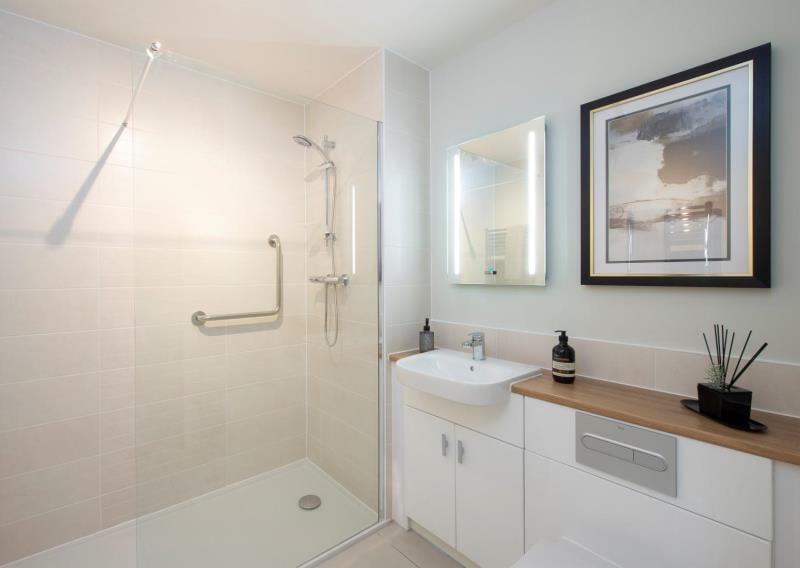 Show home shower room  