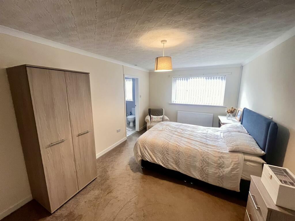 Master Bedroom Off the Inner Hallway