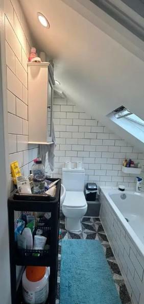 En suite bathroom