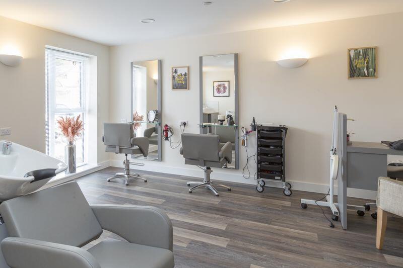 Hair and beauty salon