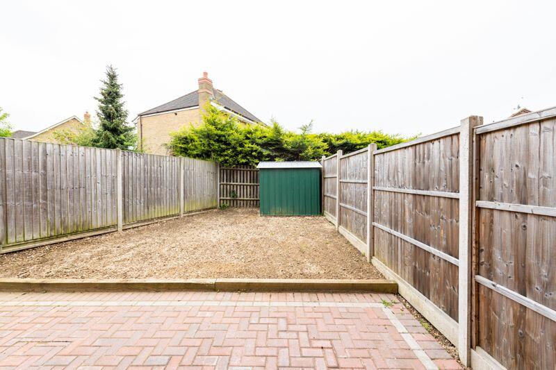Rear garden