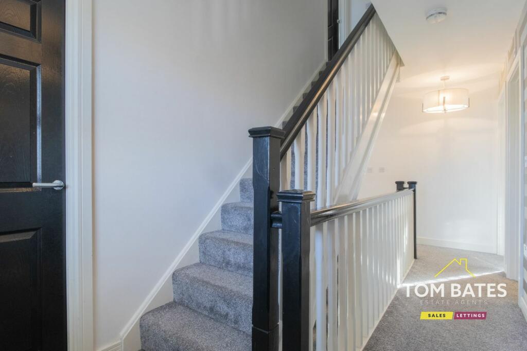 Stairs to second floor