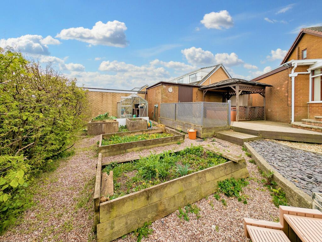 Raised beds &amp; vegetable plot