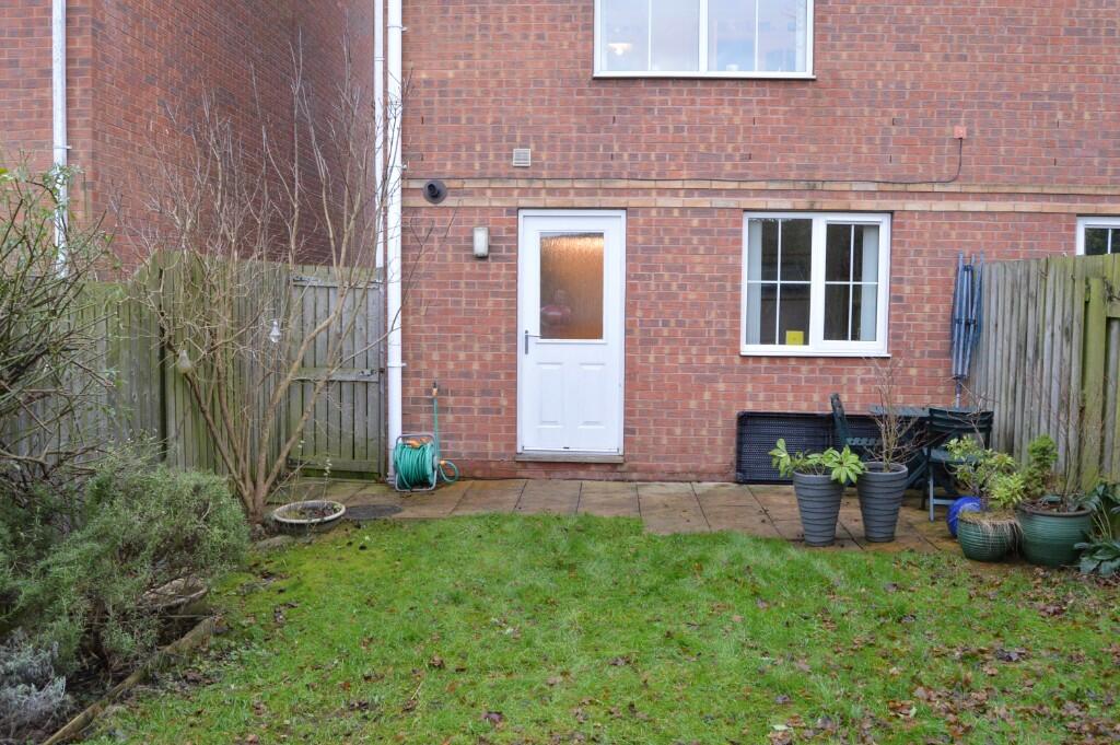 Rear garden