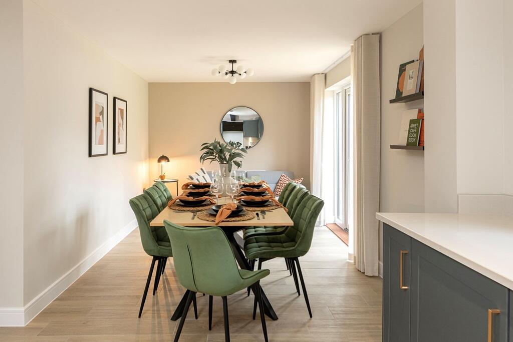 An open plan dining area is the perfect place to entertain