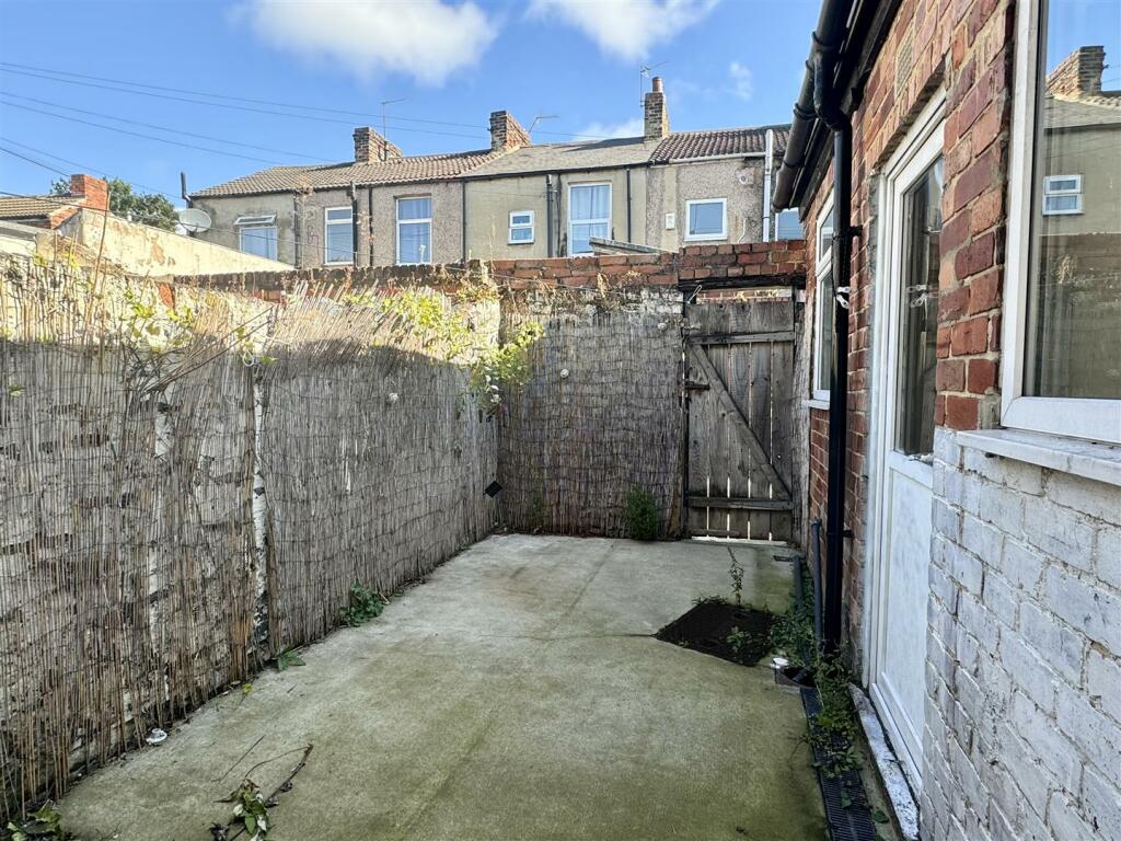 Rear yard