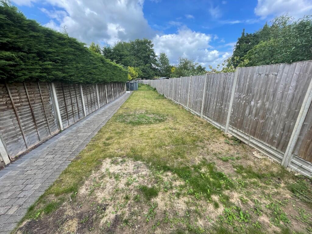 Rear garden