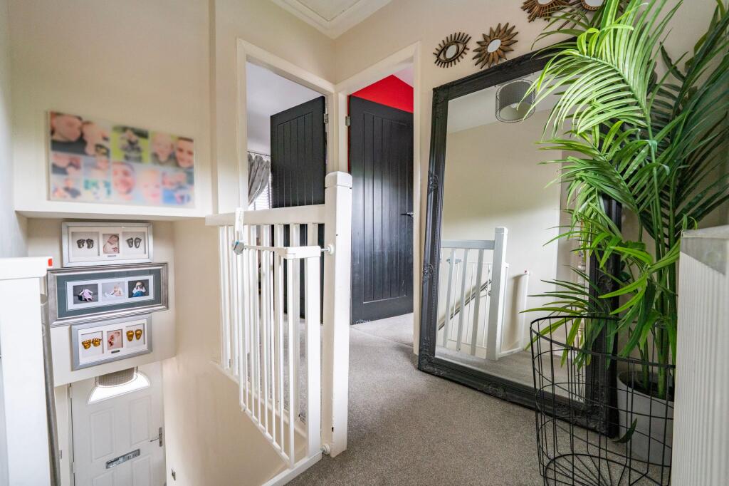 Stairs and landing